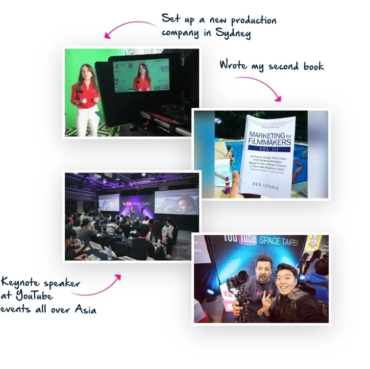 Keynote speaker at YouTube events all over Asia
